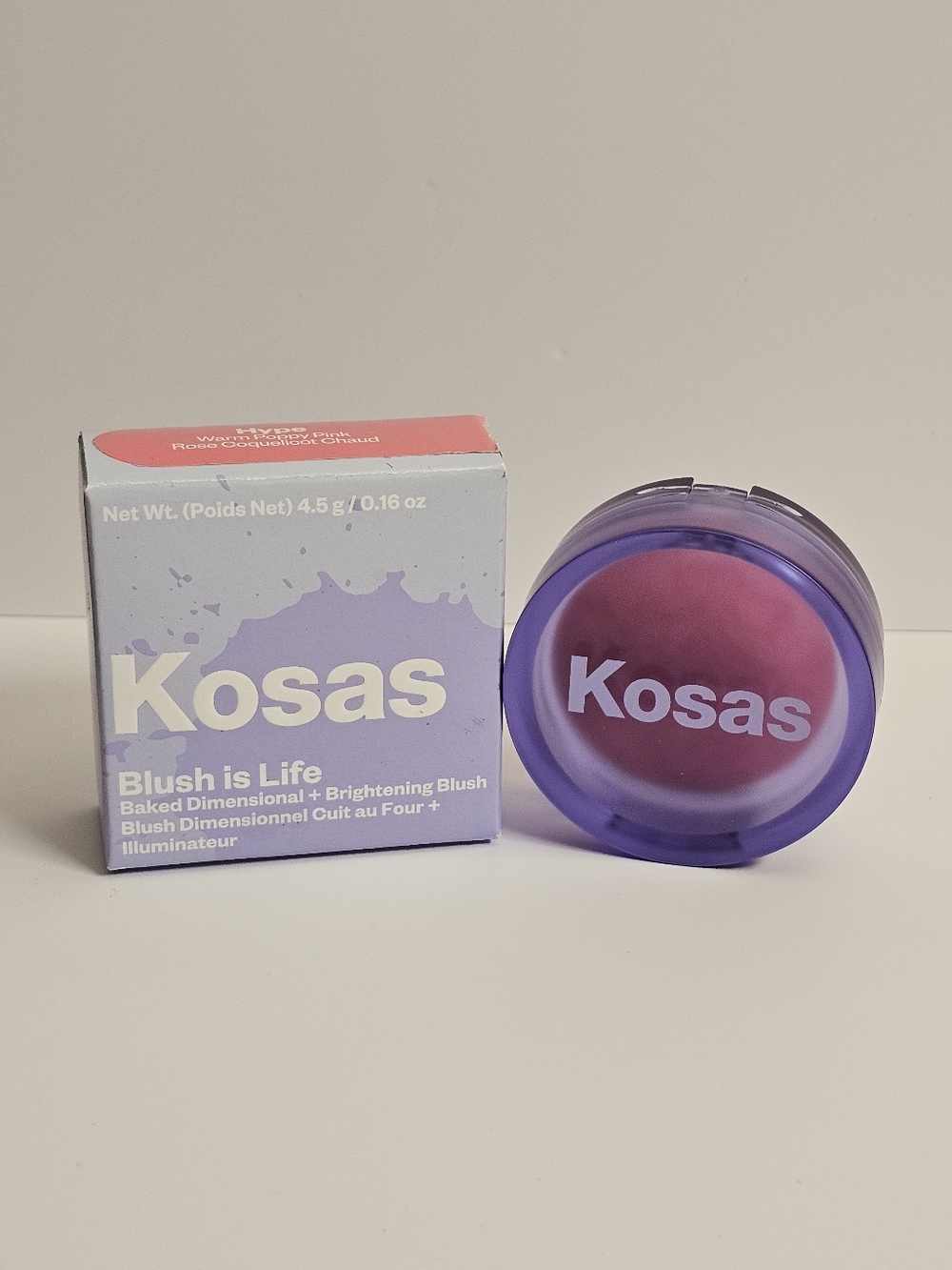 Kosas Blush is Life Baked Dimensional Brightening Blush Hype makeup new pink